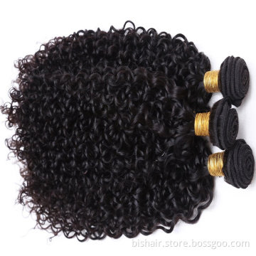 7A Great Brazilian Kinky Curly Hair Wave No Tangle No Shed For Black Color